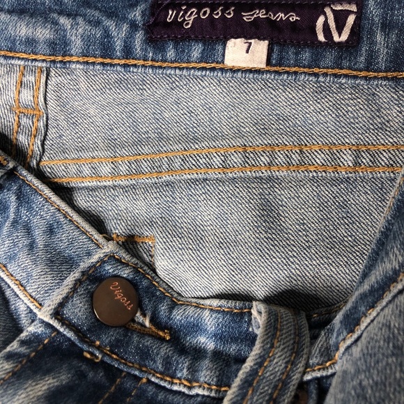 VIGOSS distressed jeans | 7 (junior) - Picture 6 of 9